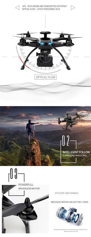 Double GPS Optical Positioning WIFI FPV Quadcopter - KITCHEN HELPER