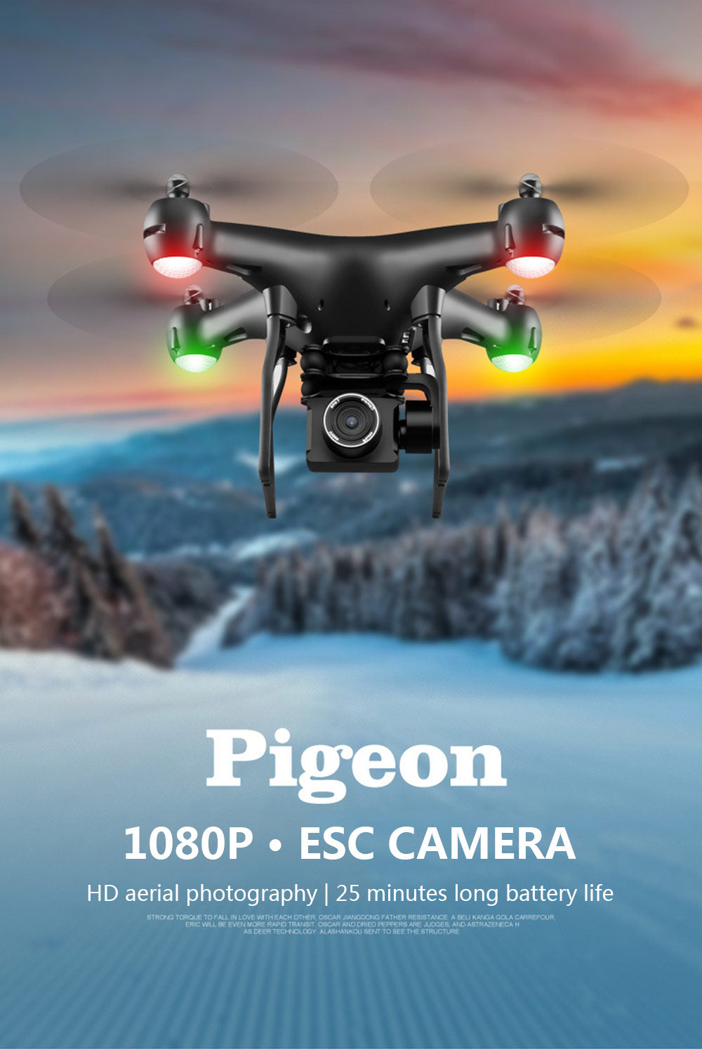 Drone 4K S32T rotating camera quadcopter HD aerial photography - KITCHEN HELPER