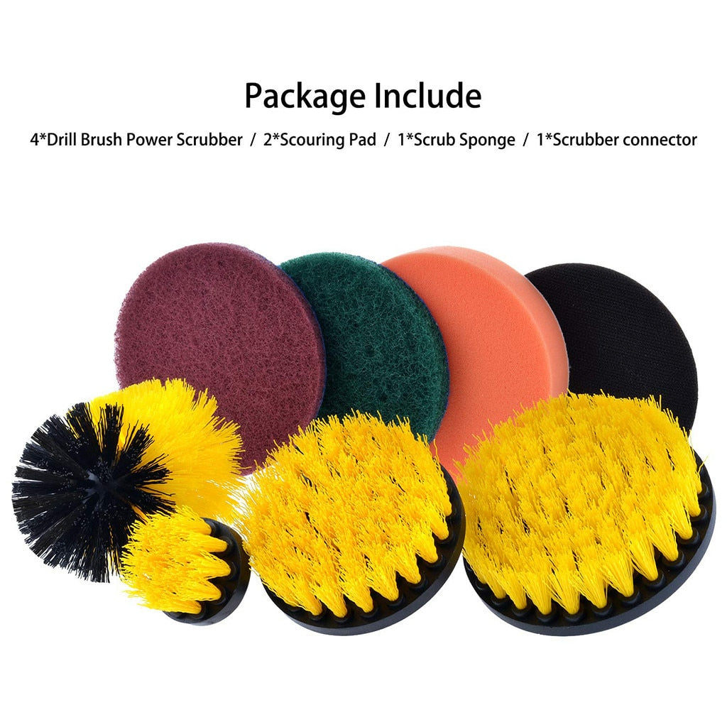 ALL PURPOSE POWER SCRUBBER CLEANING KIT - KITCHEN HELPER