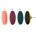 ALL PURPOSE POWER SCRUBBER CLEANING KIT - KITCHEN HELPER