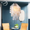 white natural seashell hanging lamp - KITCHEN HELPER