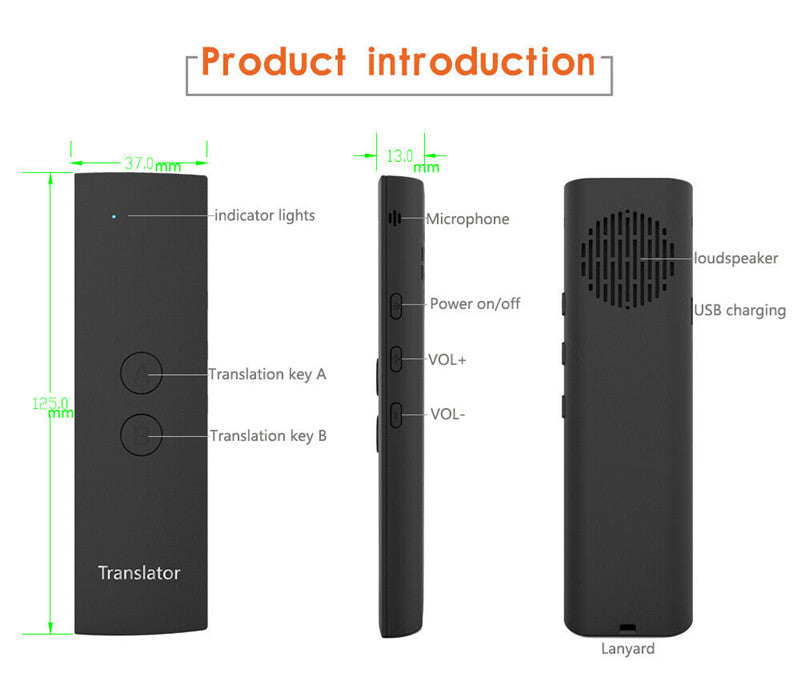 Portable  Language Translator - KITCHEN HELPER