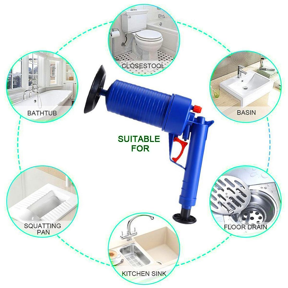 High Pressure Drain Bluster - KITCHEN HELPER